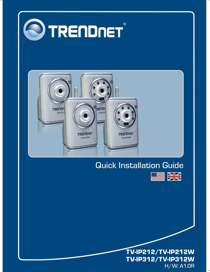 TRENDnet TV-IP312 User manual