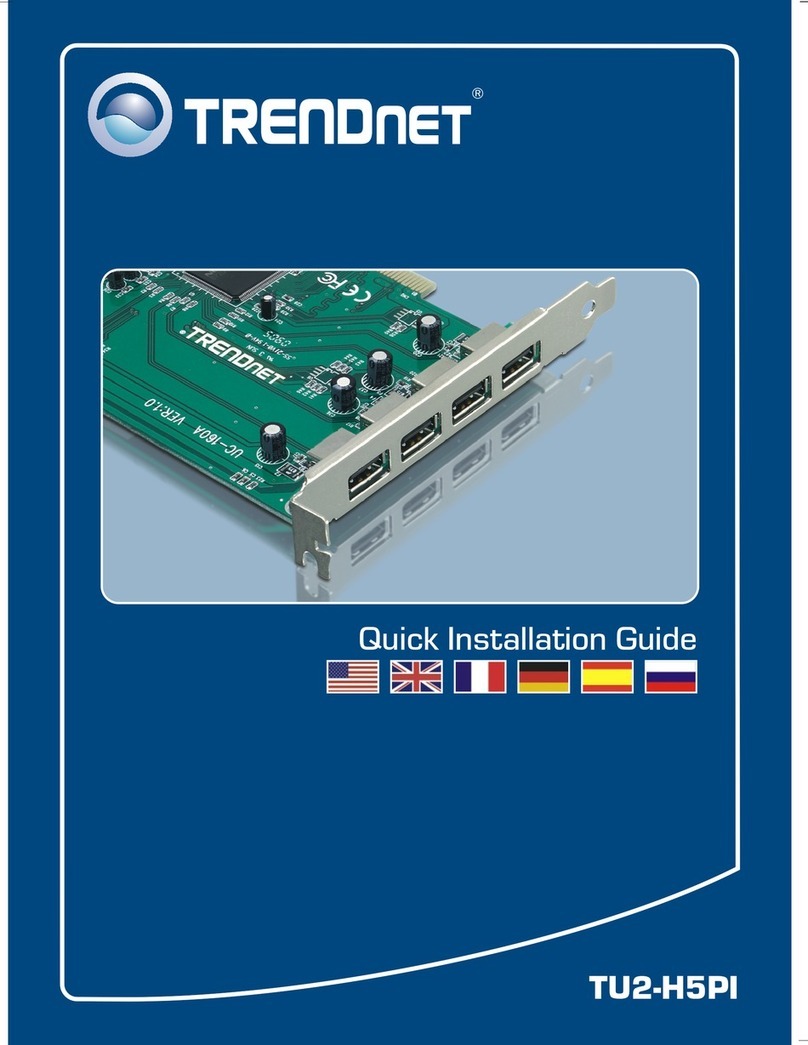 TRENDnet TU2-H5PI User manual