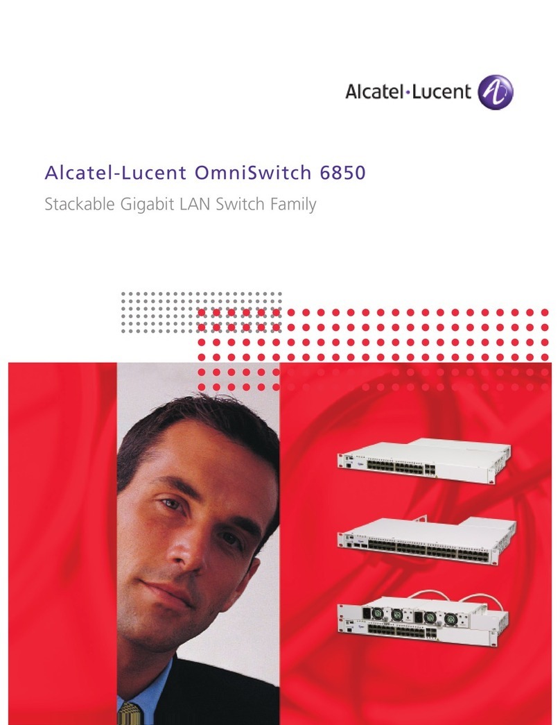 Alcatel-Lucent OmniSwitch OS6850-P48L Brochure & specs