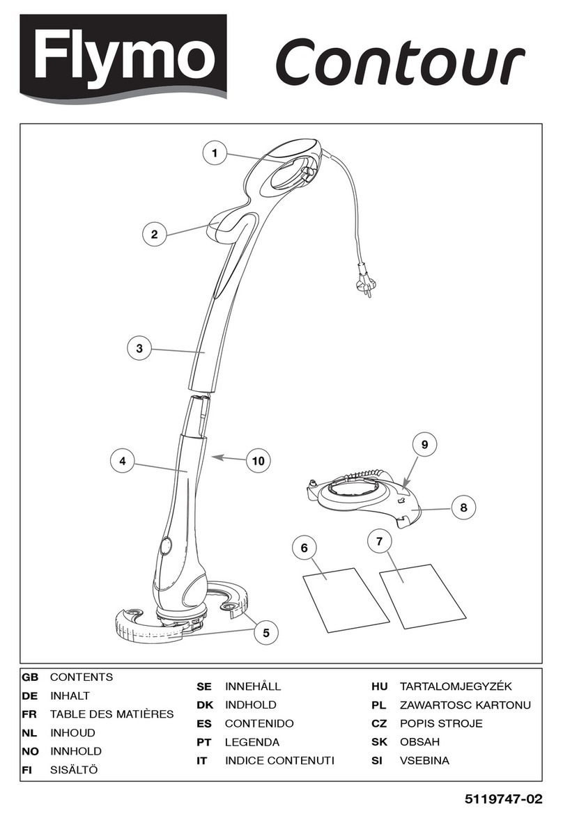 Flymo CONTOUR User manual