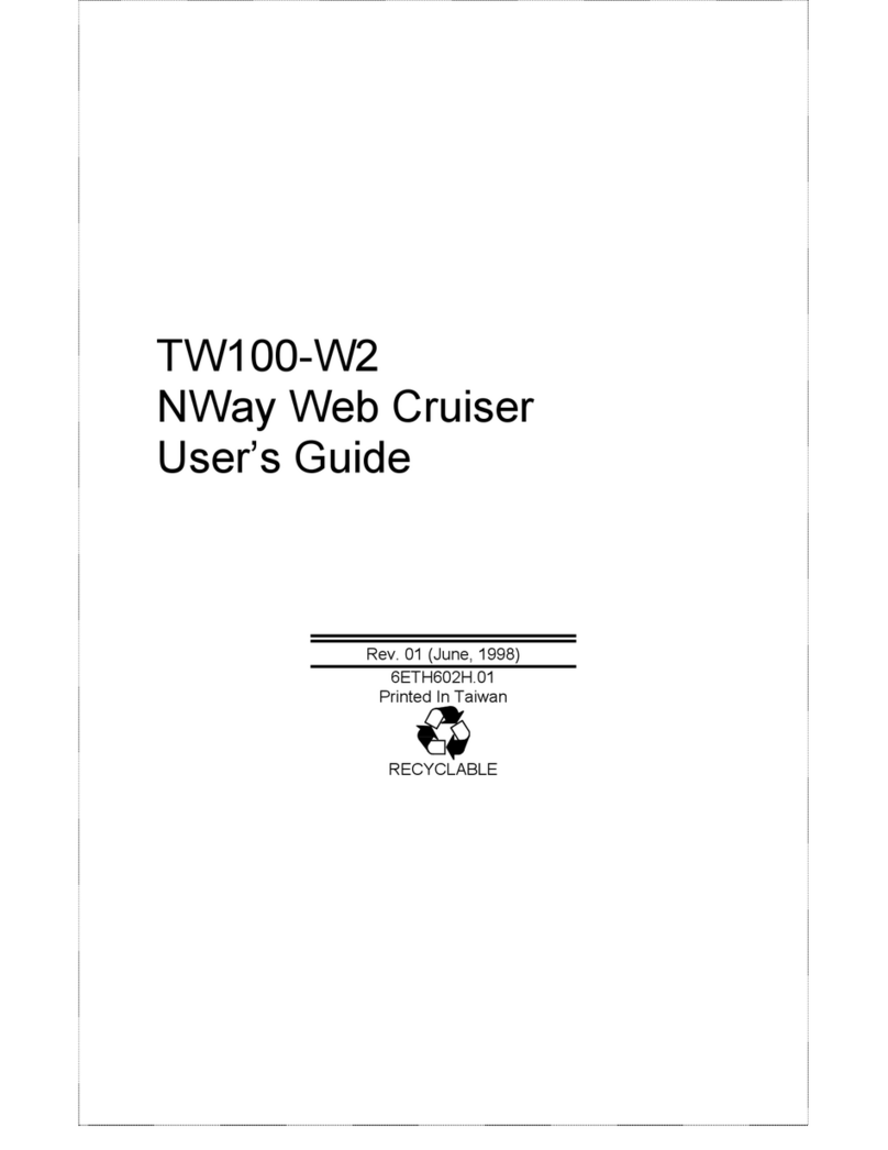 TRENDnet TW100-W2 User manual