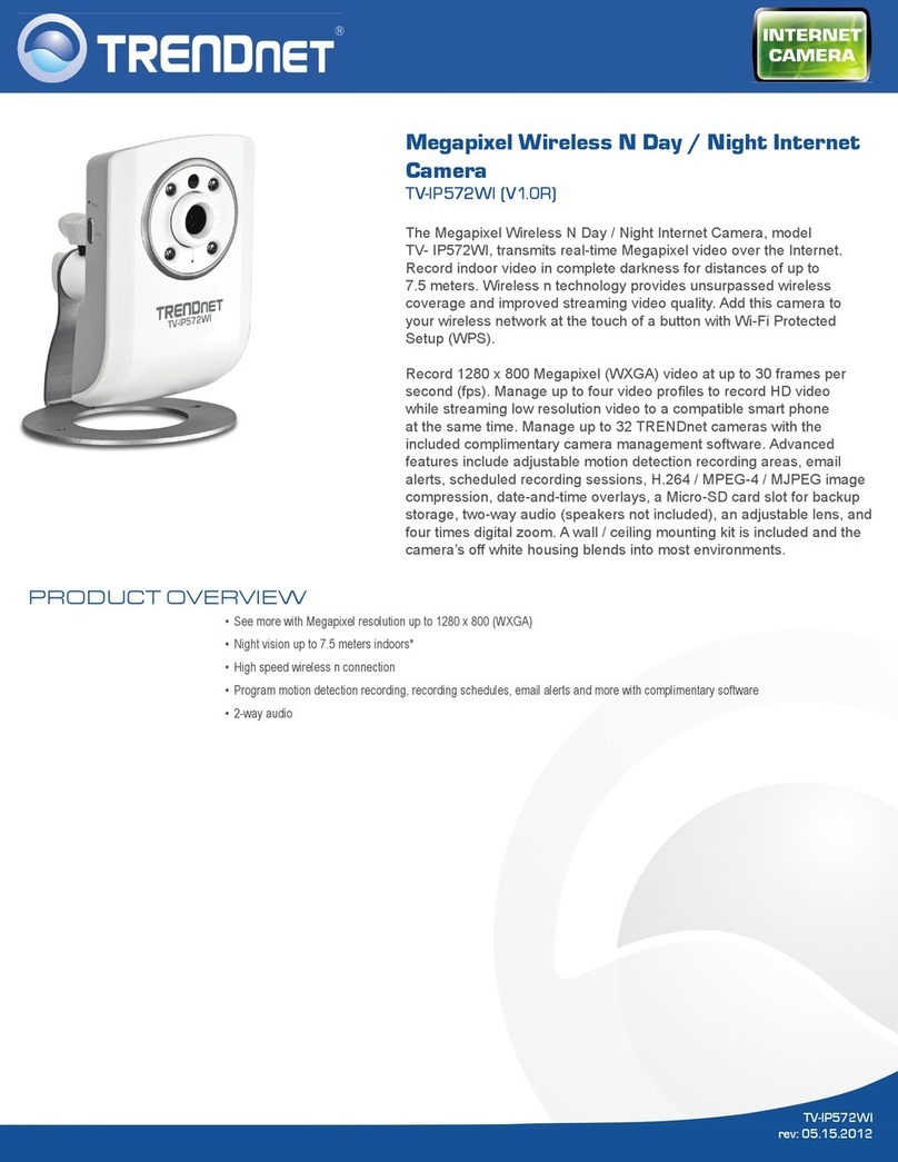 TRENDnet TV-IP572WI Specifications