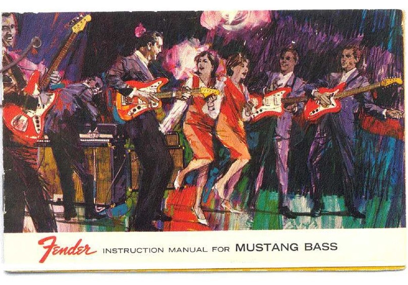 Fender Classic Series 65 Mustang user guide