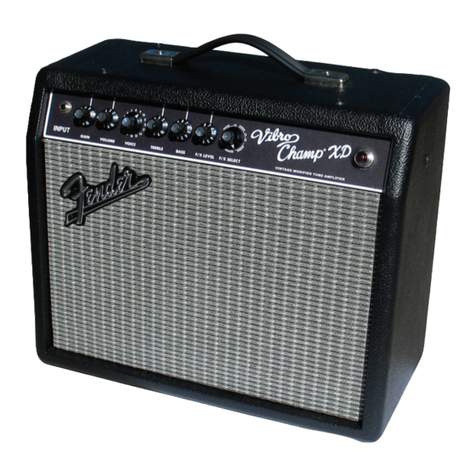 Fender Vibro Champ XD owner's manual