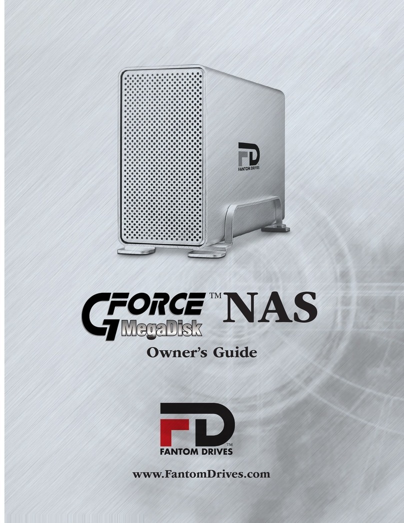 Fantom Drives MDN1000 owner's guide