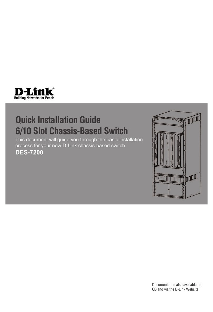 D-Link DES-7210-BASE User manual