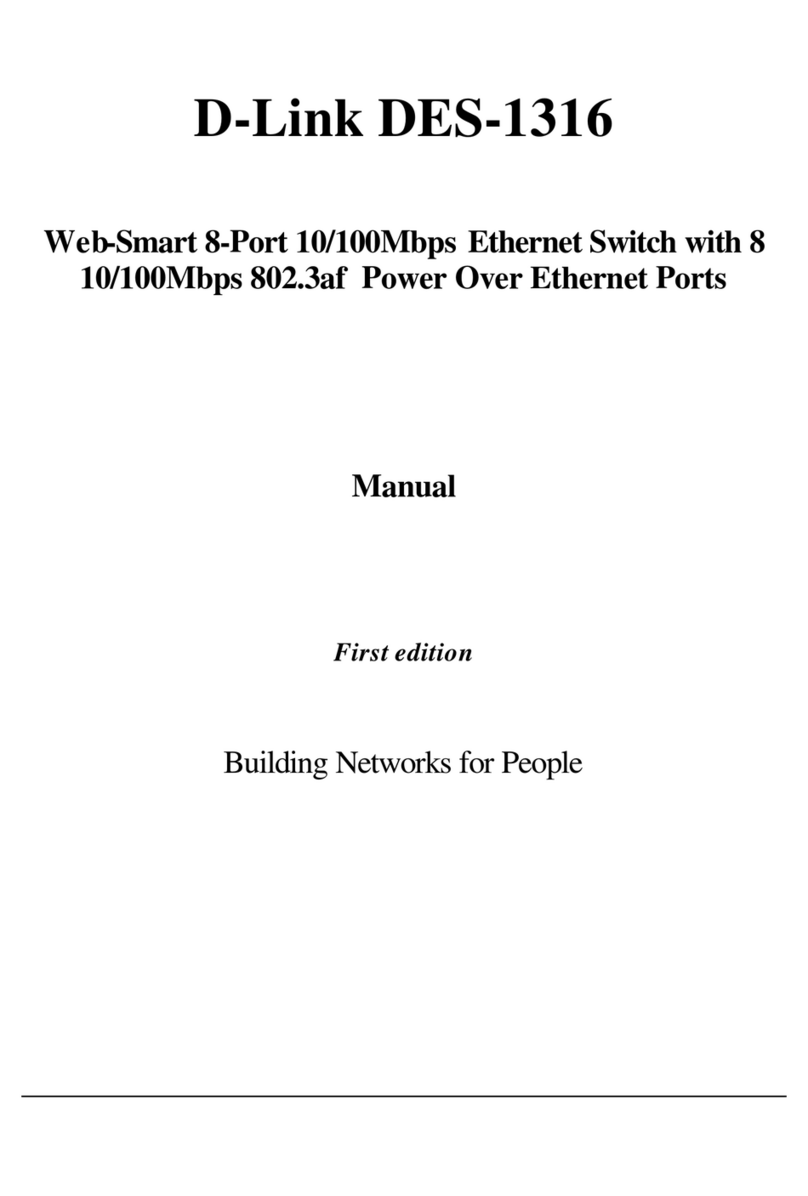 D-Link DES-1316K User manual D-Link DES-1316K User manual
