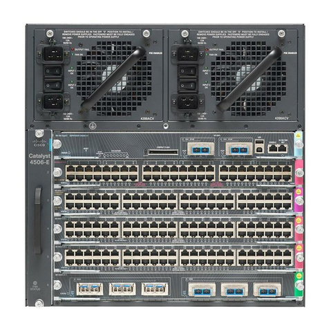 Cisco WS-C4507R Operating instructions