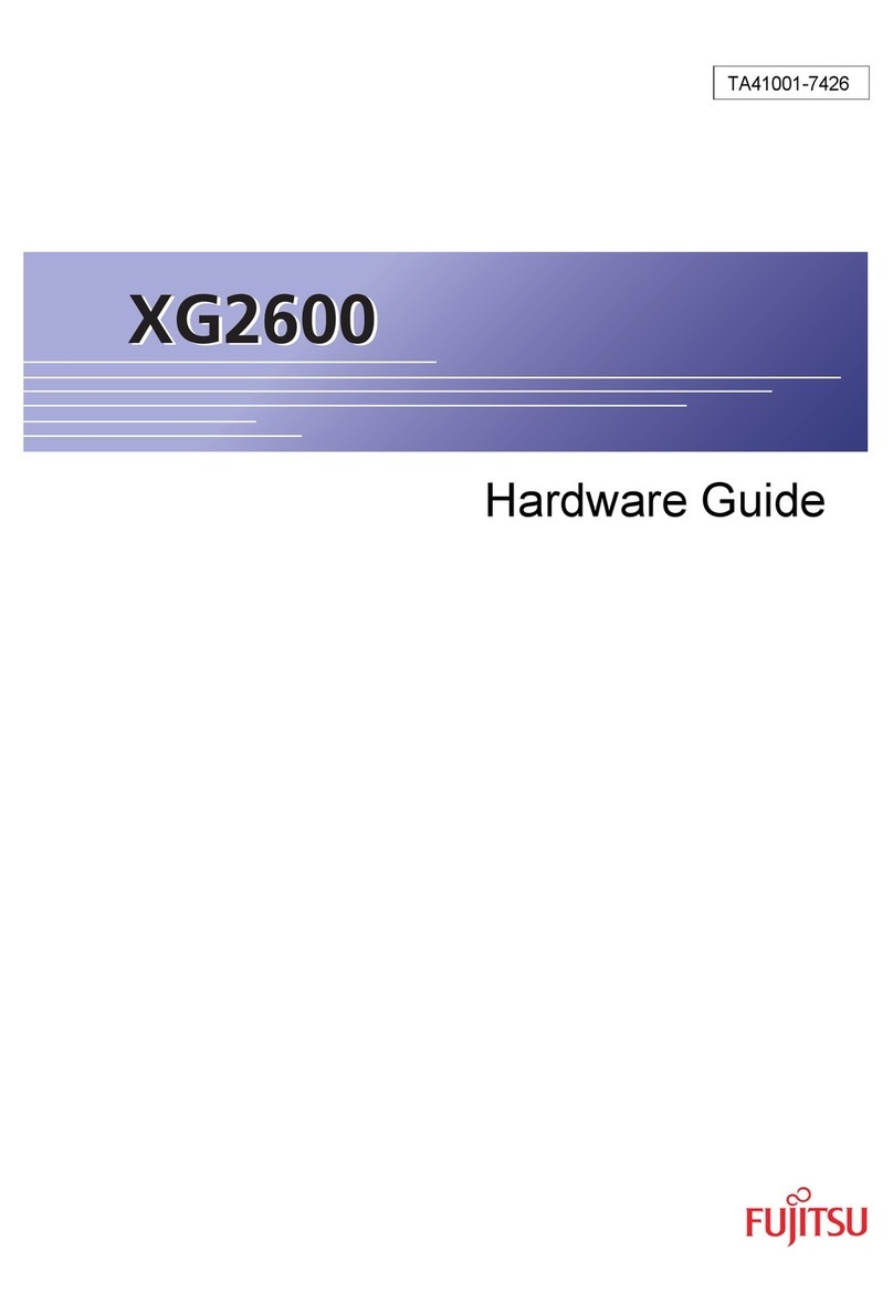 Fujitsu XG2600 Series Installation instructions