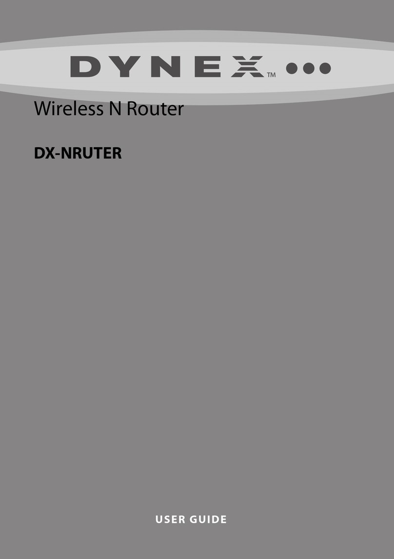 Dynex PM01433-A - DX-NRUTER Wireless N Router user manual
