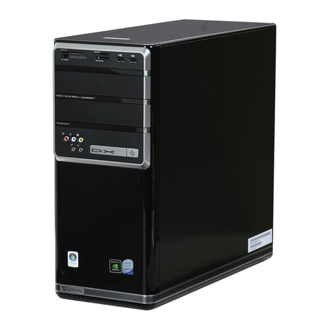 Gateway DX4710 Safety guide