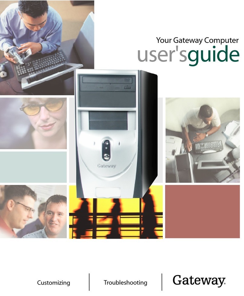 Gateway 310 S User manual