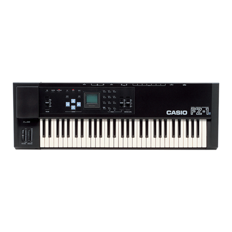 Casio FZ-1 Operation manual