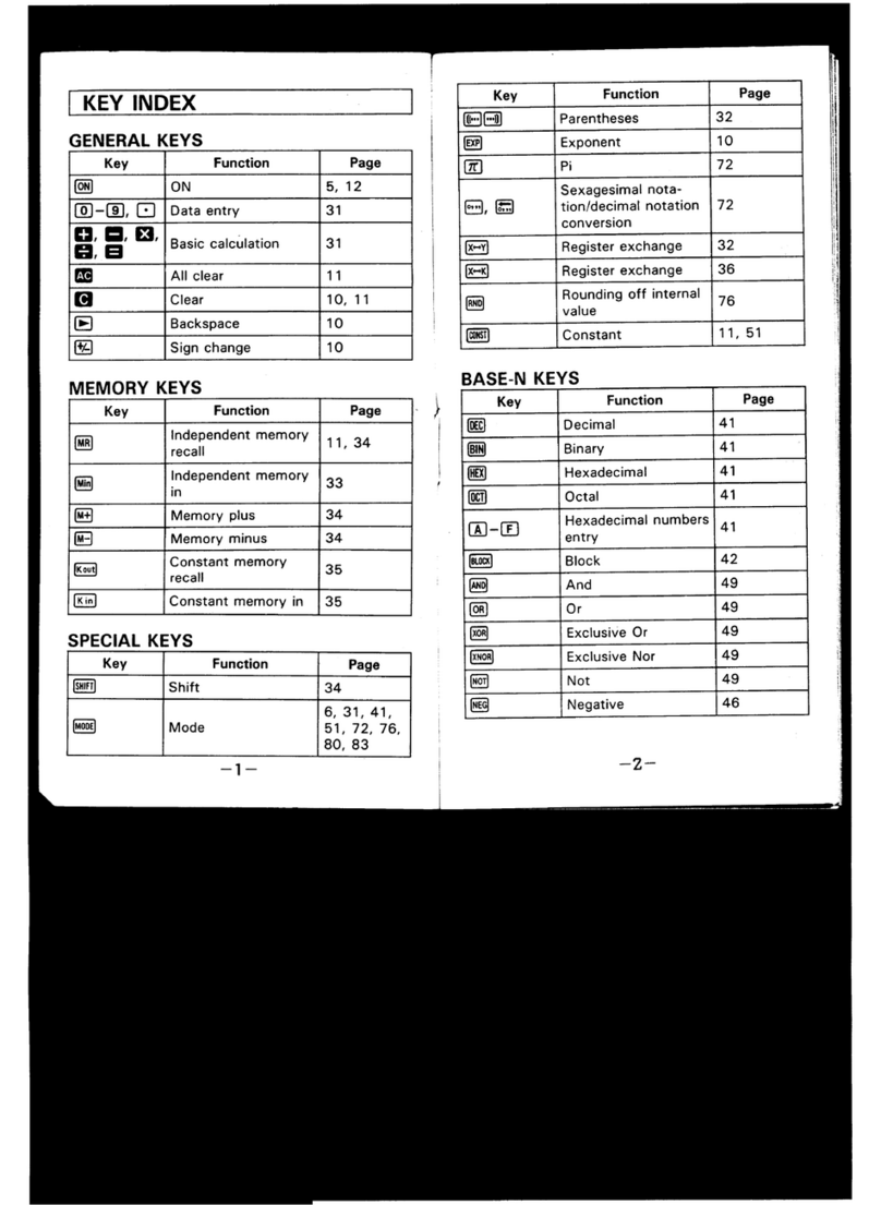 Casio FX-992VB User manual