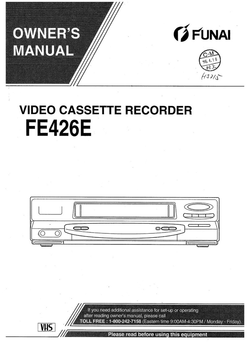FUNAI FE426E User manual