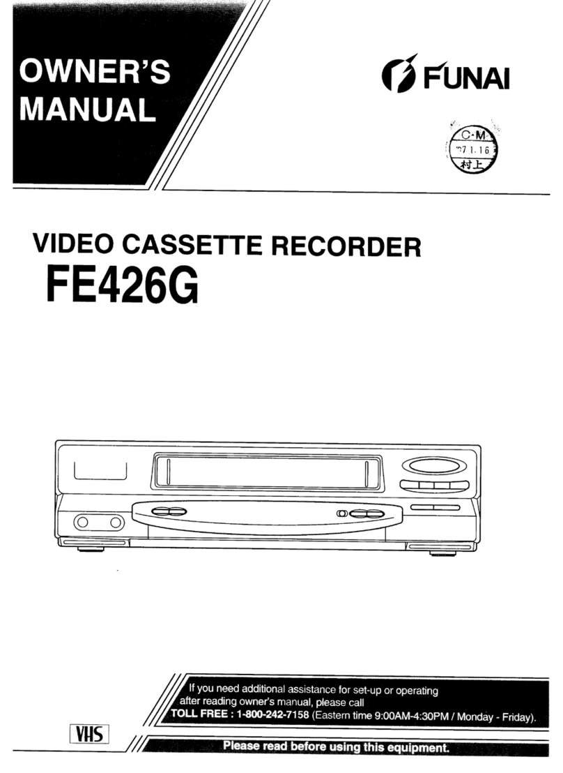 FUNAI FE426G User manual FUNAI FE426G User manual