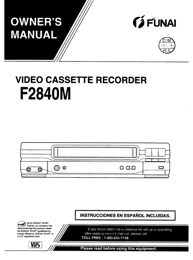 FUNAI F2840M User manual