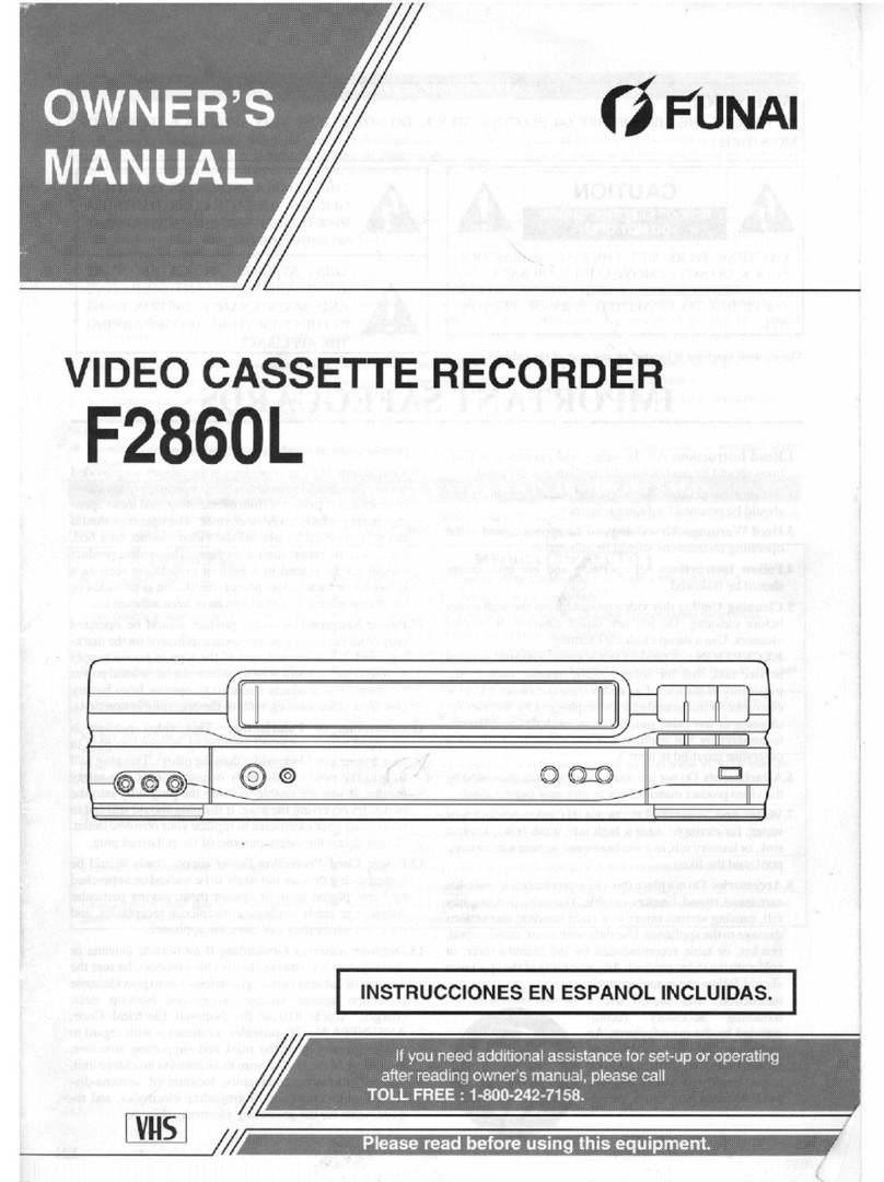 FUNAI F2860L User manual