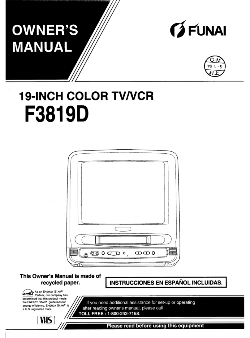FUNAI F3819D User manual