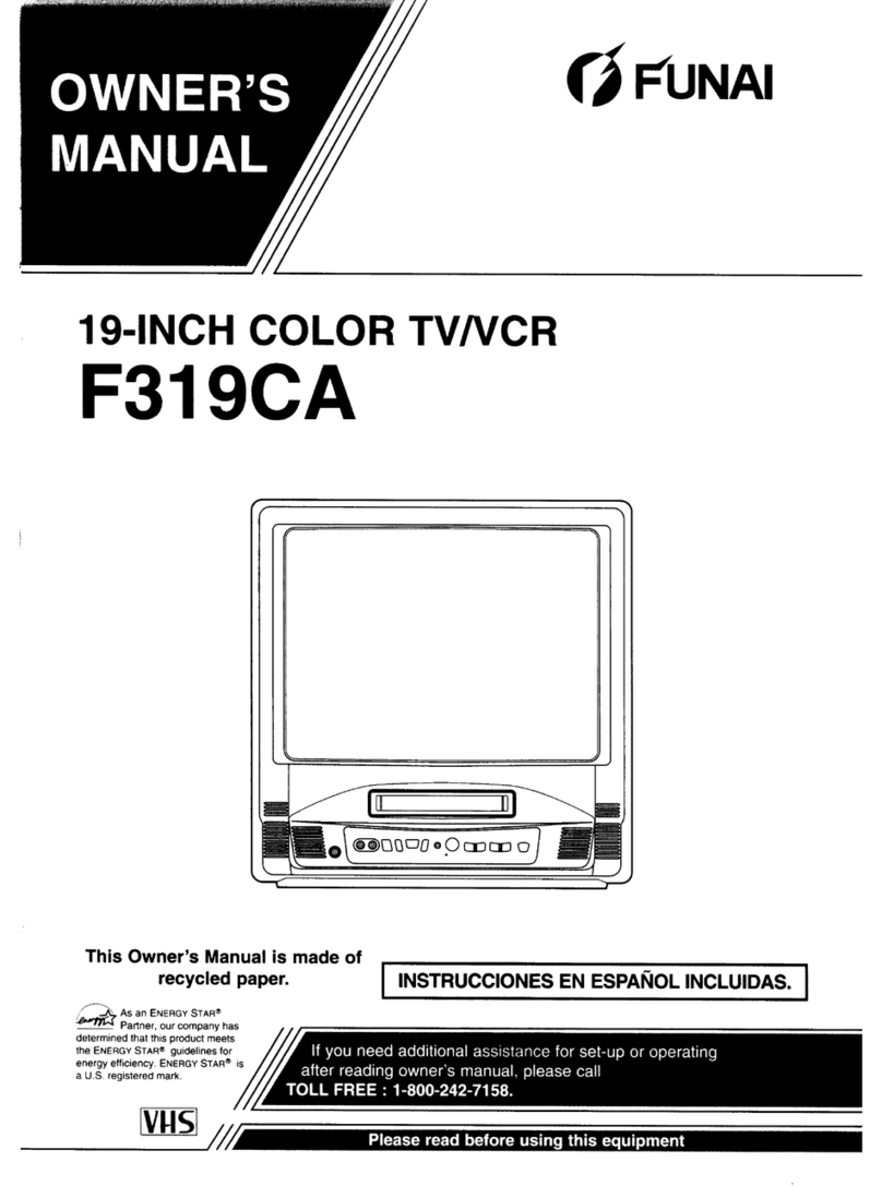 FUNAI F319CA owner's manual