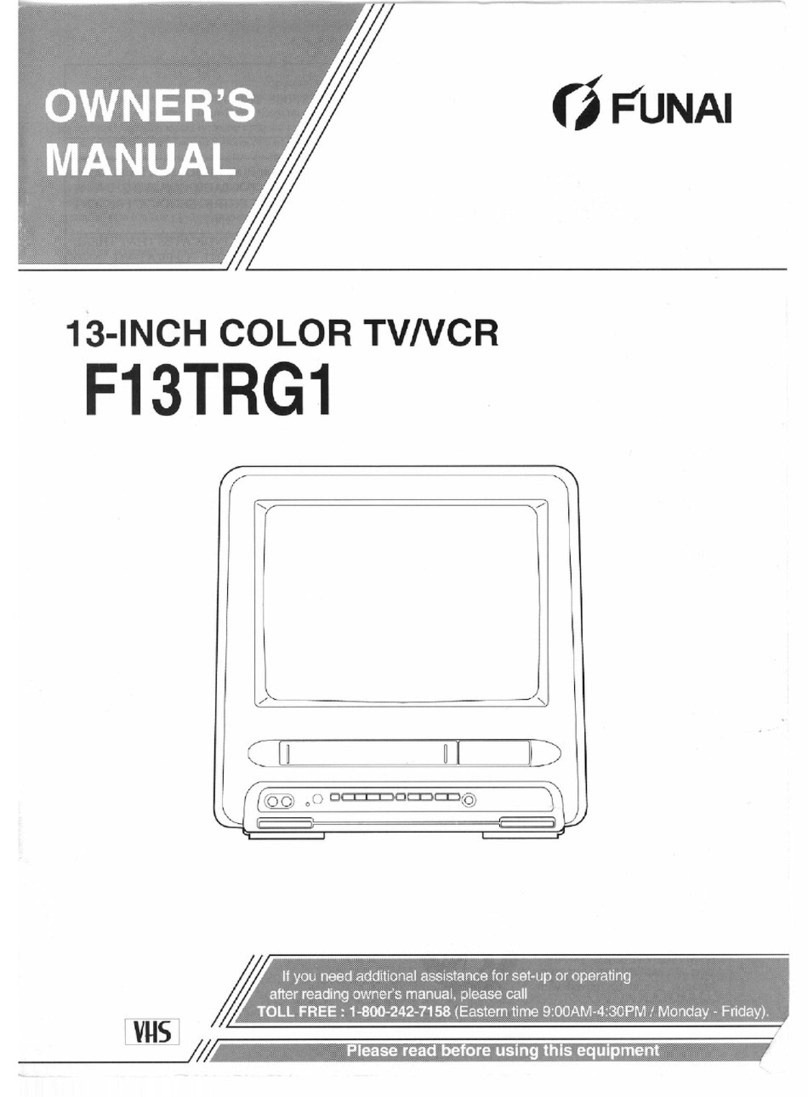 FUNAI F13TRG1 owner's manual