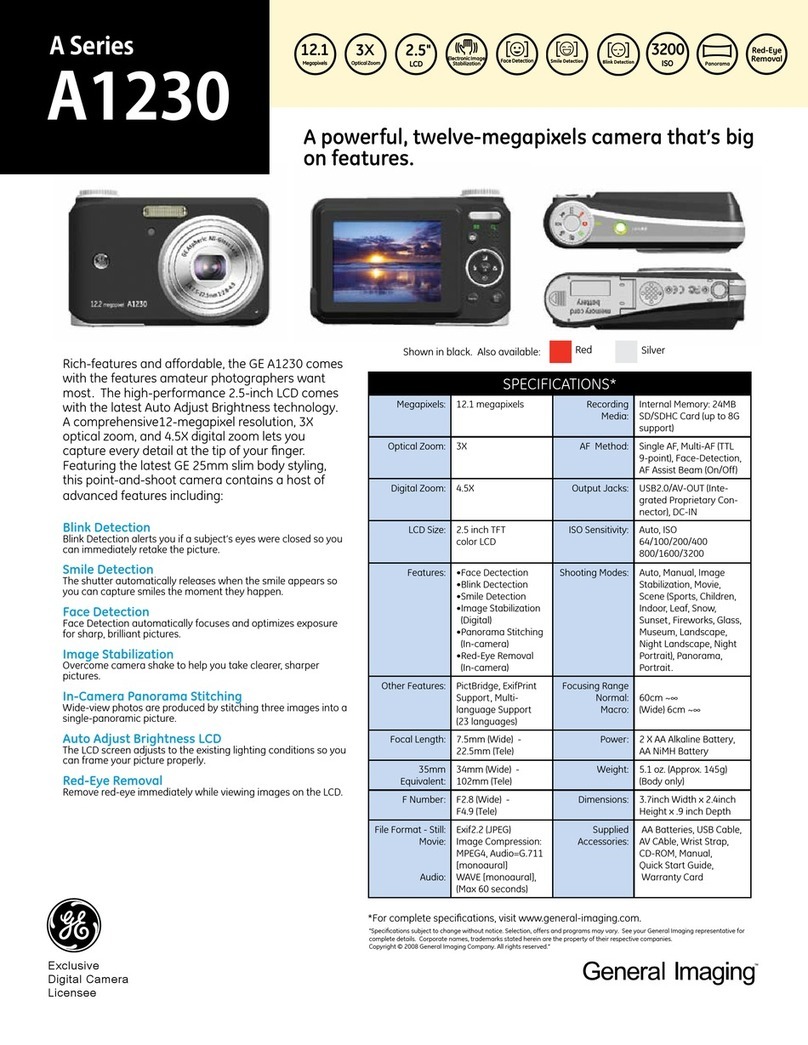 GE A1230 User manual