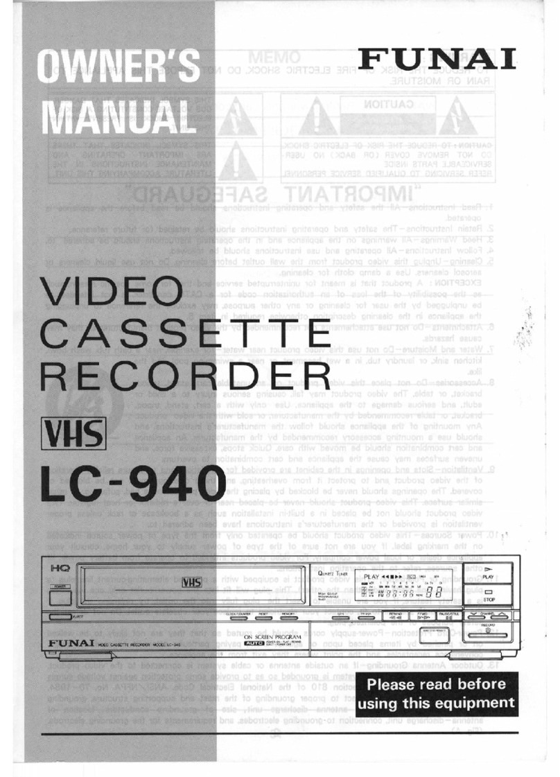 FUNAI LC-940 User manual