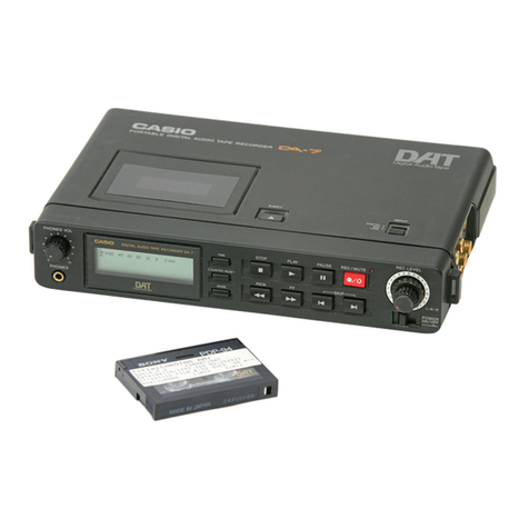 Casio DA-7 instruction manual