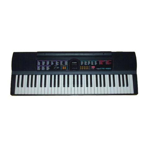 Casio CTK-480 User manual