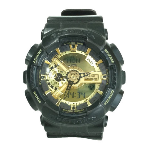 Casio 2762 User manual