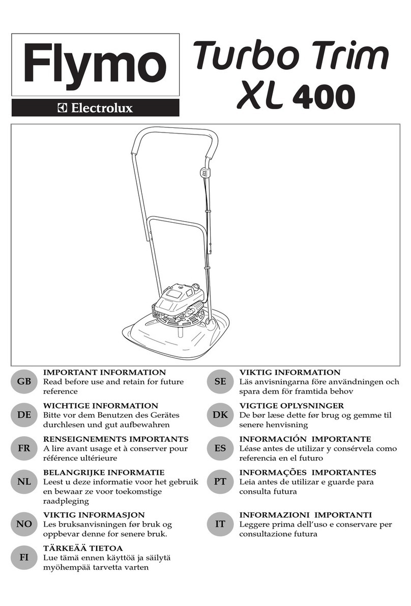 Flymo TURBO TRIM XL400 User manual