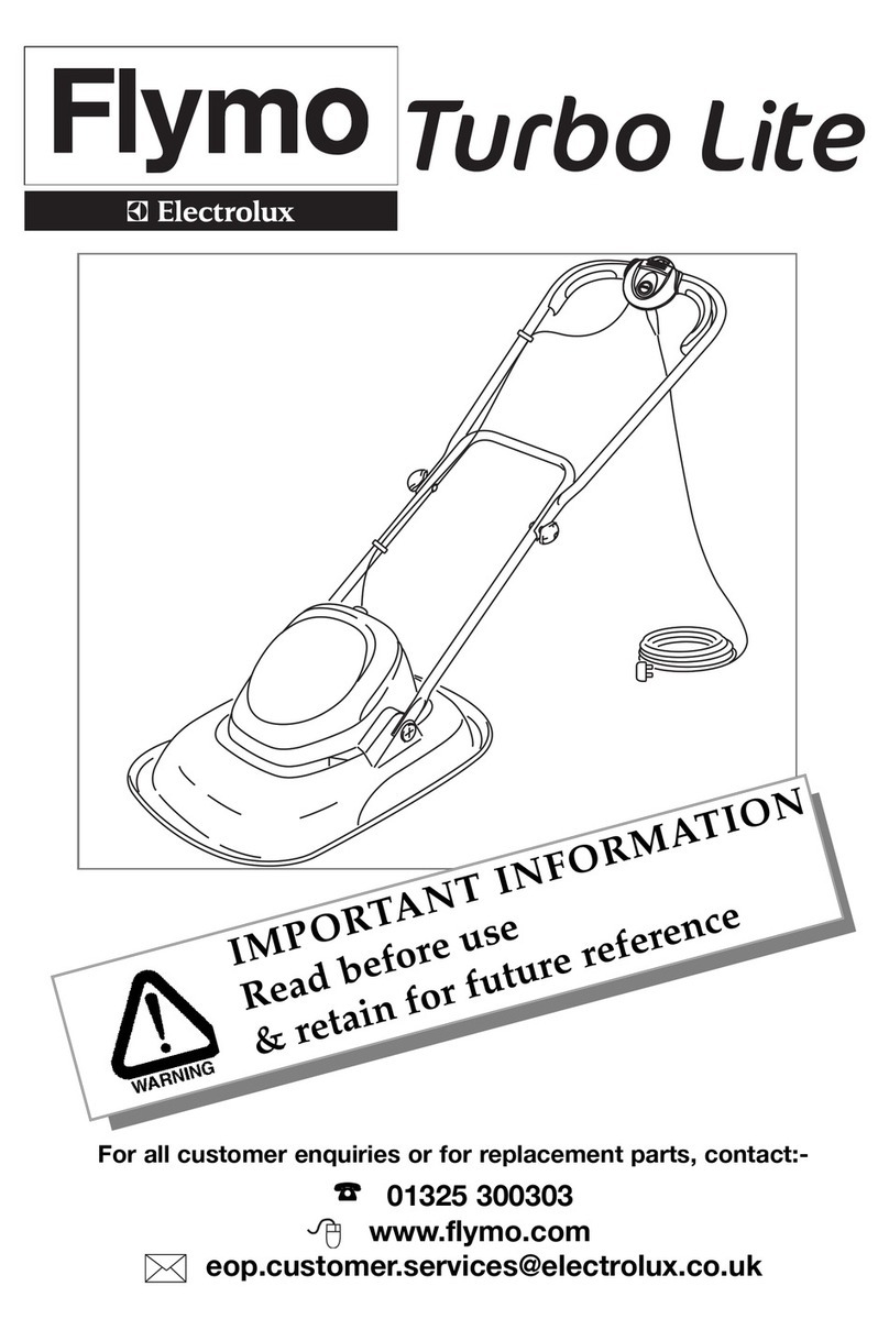 Flymo VISION COMPACT 350 User manual