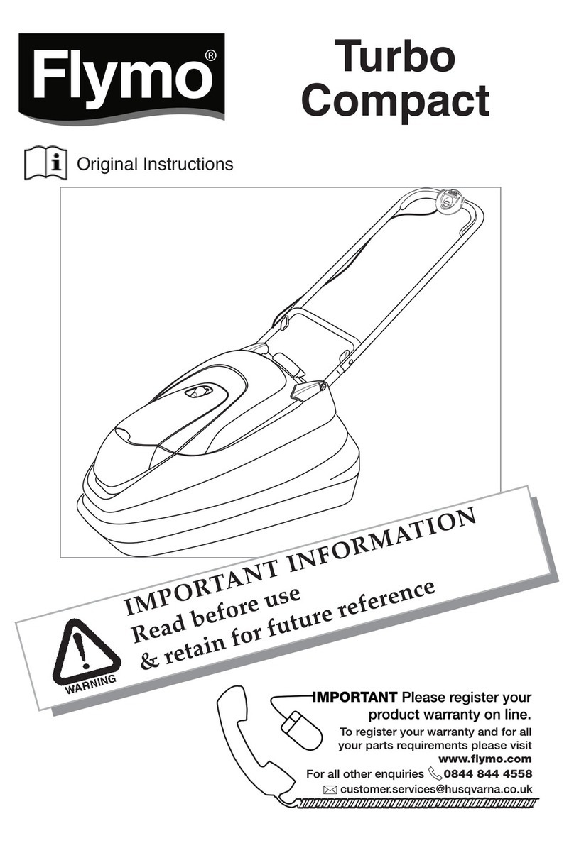 Flymo Turbo Compact TC330 Original instructions