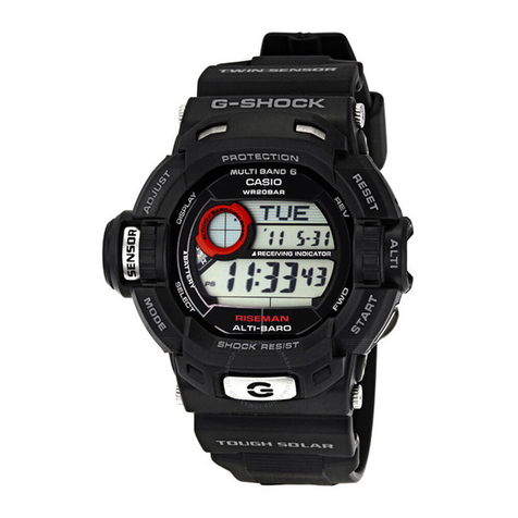 Casio 3147 User manual