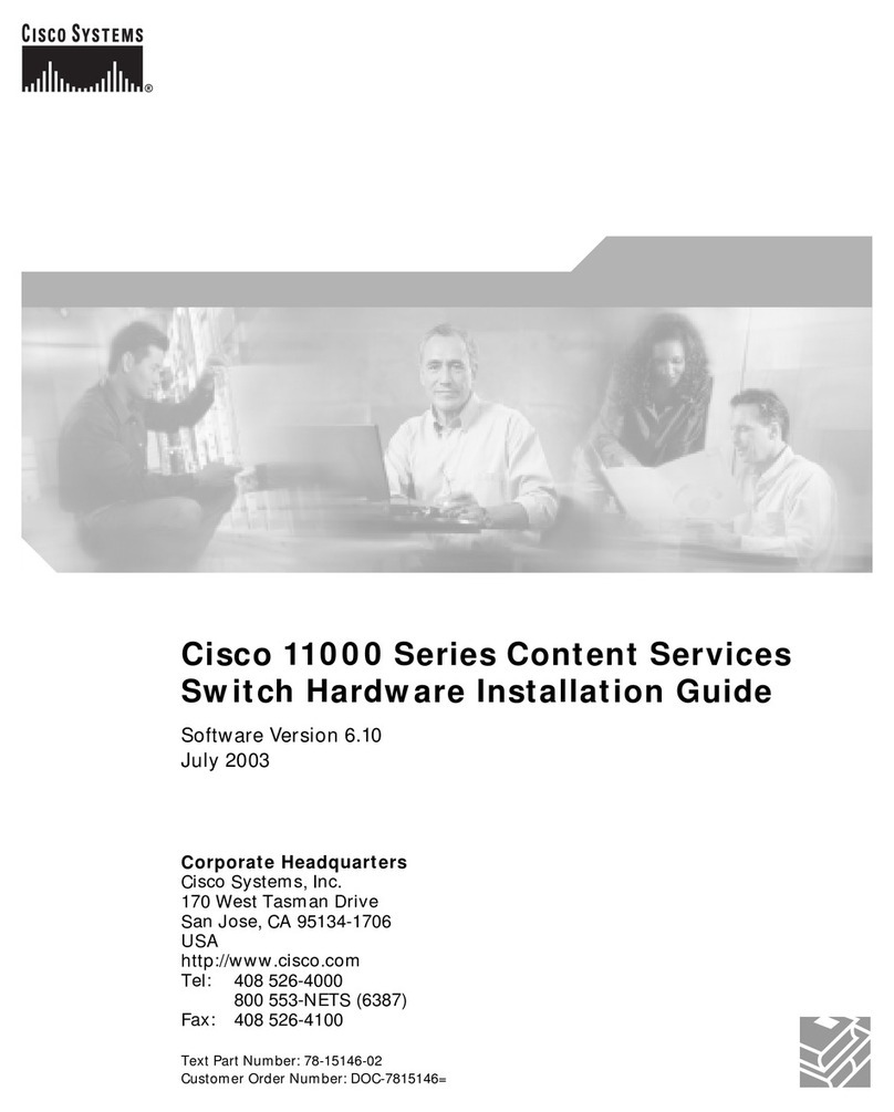Cisco CSS-11051-AC Manual