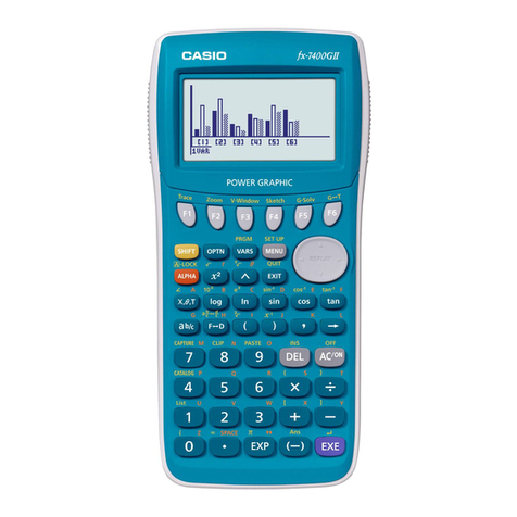 Casio FX-7400GII User manual