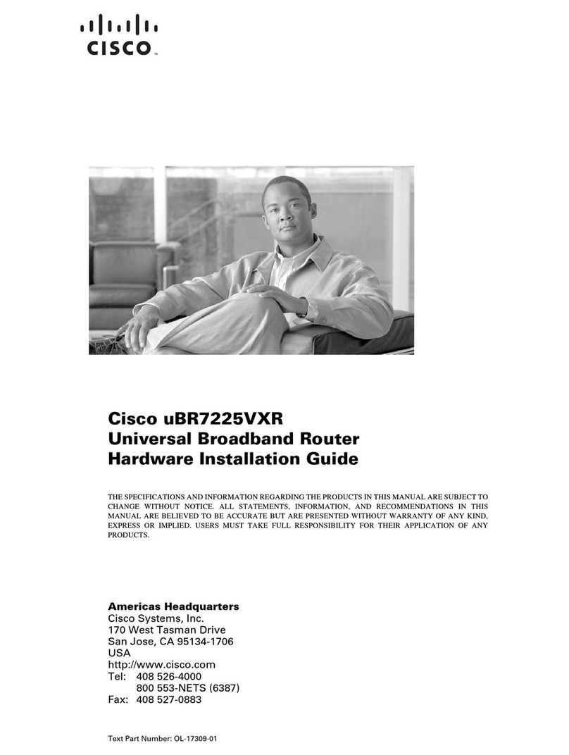 Cisco UBR7225VXR Manual
