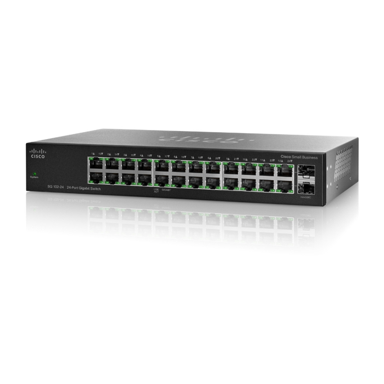 Cisco SF 100D-08 User manual