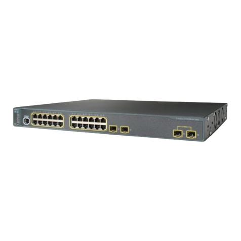 Cisco ME-C3750-24TE-M Manual