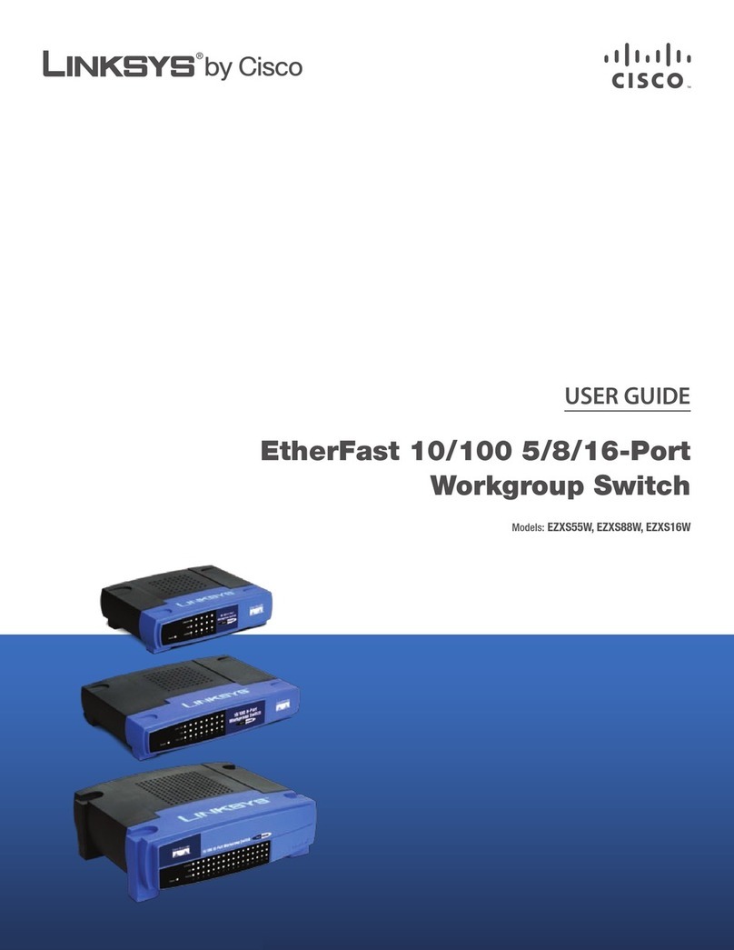 Cisco Linksys EZXS88W User manual