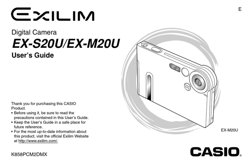 Casio Exilim EX-M20U user guide