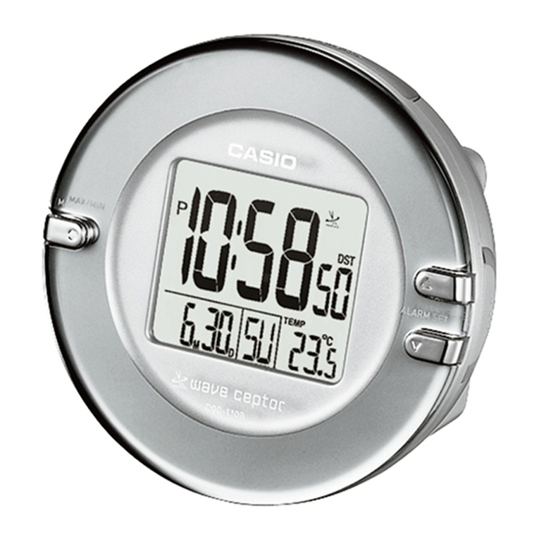 Casio DQD-110B Operation guide