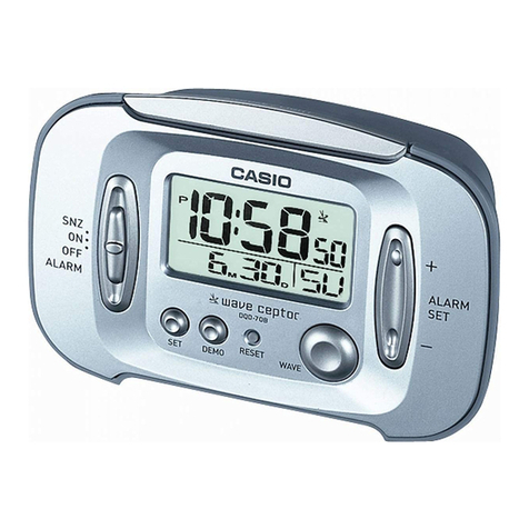 Casio DQD-70B Operation guide