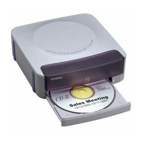 Casio DISC TITLE PRINER user guide