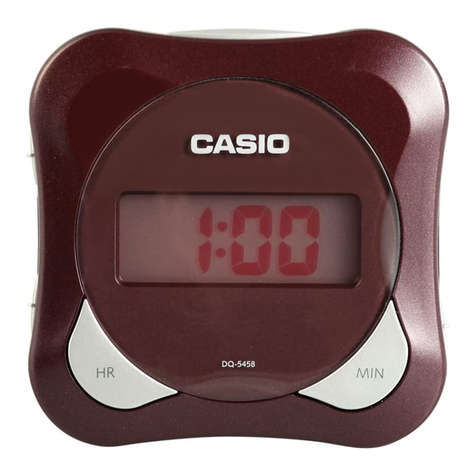 Casio DQ-545B Operation guide
