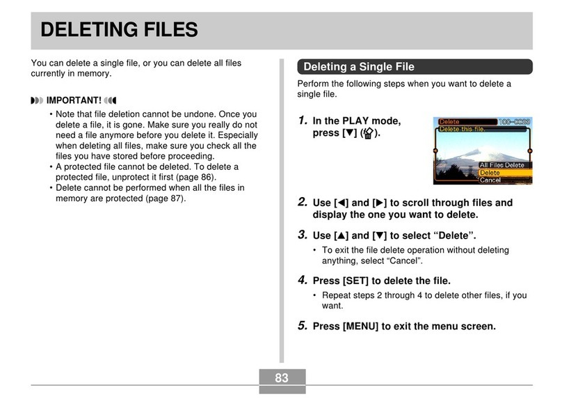 Casio EX-S3 - 3 User manual