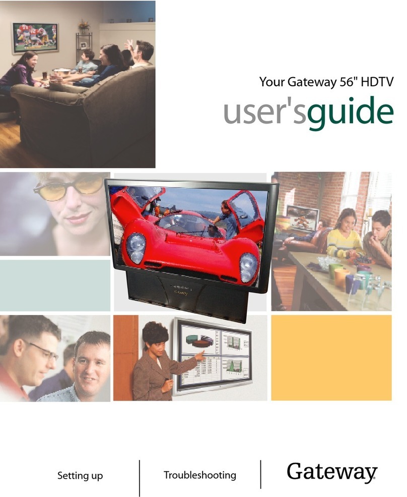 Gateway 56-inch user guide