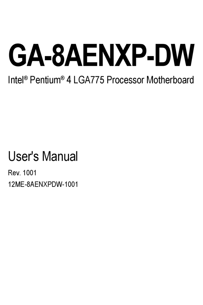 Gigabyte GA-8AENXP-DW user manual
