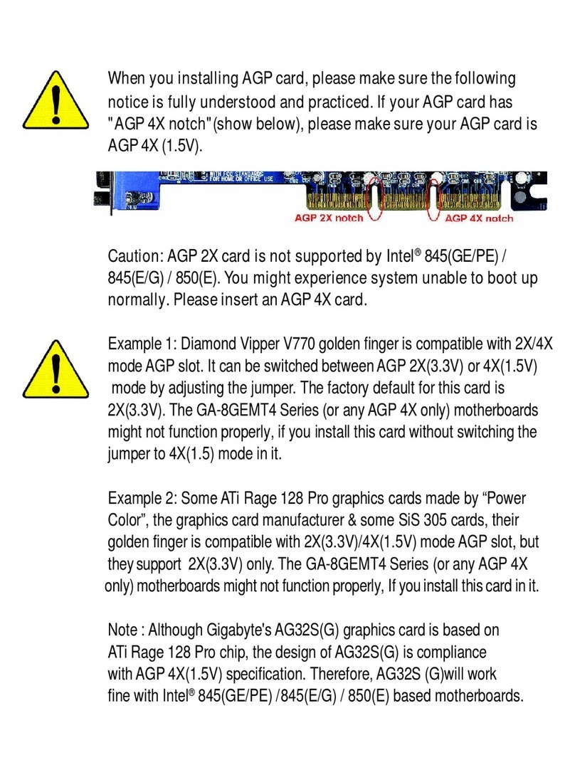 Gigabyte GA-8GEMT4 Series user manual