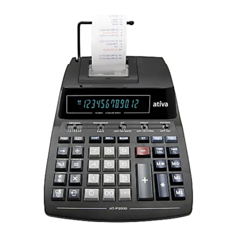 Ativa AT-P2000 Operation manual
